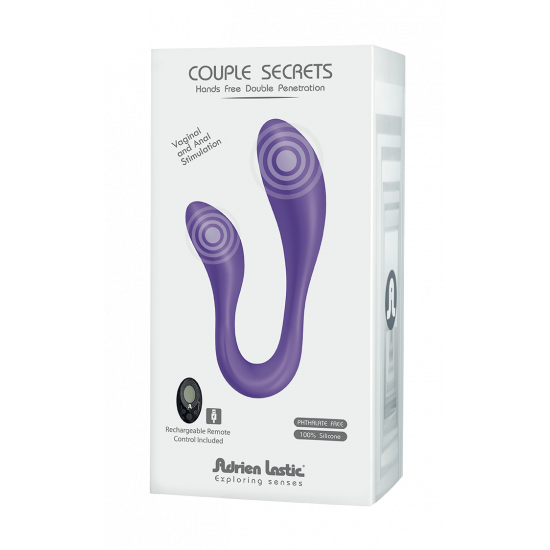 Vibrator for couples Adrien Lastic Couple Secrets II with remote control LRS Vibrator for couples Adrien Lastic Couple Secrets II with remote control LRS