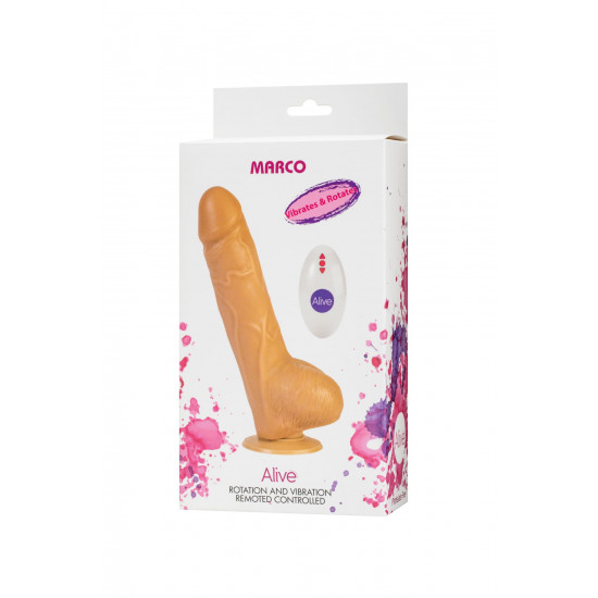 Alive Marco Dildo with Vibration and Rotation Alive Marco Dildo with Vibration and Rotation