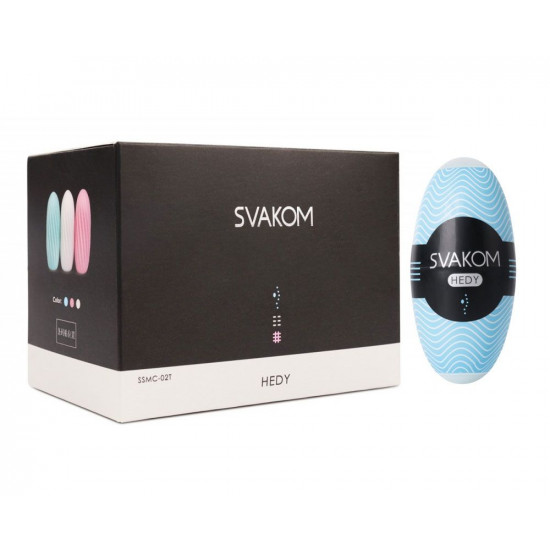 Набор мастурбаторов SVAKOM - HEDY Blue (6 штук) Набор мастурбаторов SVAKOM - HEDY Blue (6 штук)