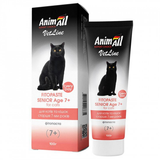AnimAll VetLine (EnimAll VetLayn) Fitopaste Senior Age 7+ Cats - Fitopasta for cats is more senior than 7 years AnimAll VetLine (EnimAll VetLayn) Fitopaste Senior Age 7+ Cats - Fitopasta for cats is more senior than 7 years