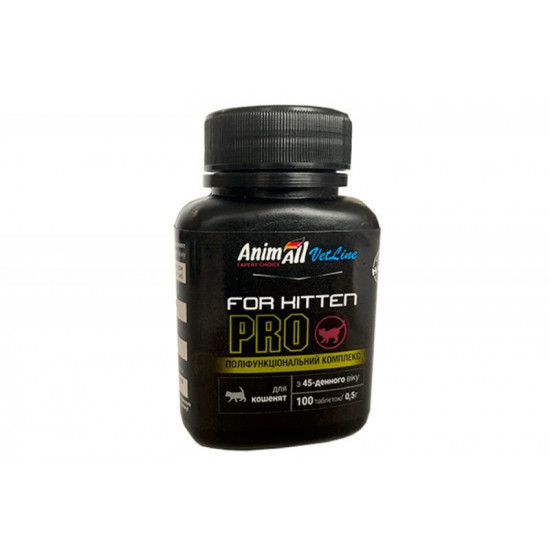 AnimAll VetLine (EnimAll VetLayn) Kitten PRO - A multifunctional vitamin complex for kittens from 45-day age AnimAll VetLine (EnimAll VetLayn) Kitten PRO - A multifunctional vitamin complex for kittens from 45-day age