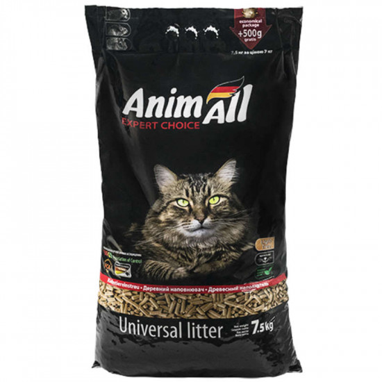 AnimAll (EnimAll) Expert Choice Universal Litter - The universal wood filler absorbing AnimAll (EnimAll) Expert Choice Universal Litter - The universal wood filler absorbing