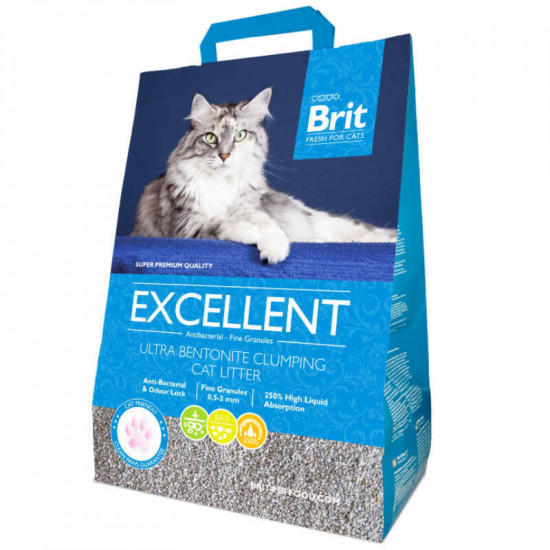 Brit Fresh (Juice Is shaven) Excellent is Bentonite filler for cat's toilets Brit Fresh (Juice Is shaven) Excellent is Bentonite filler for cat's toilets