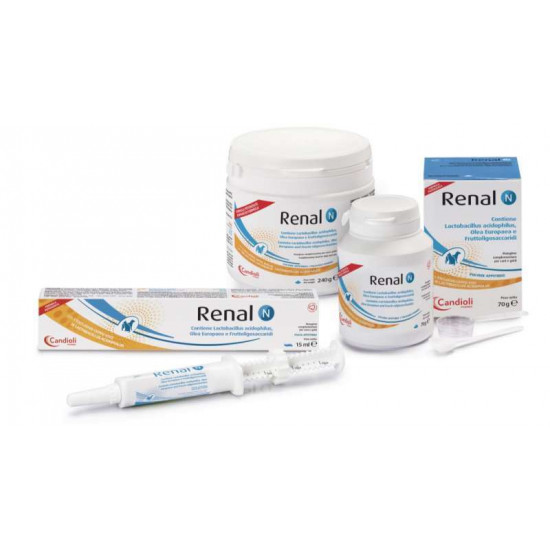 Candioli (Кандиоли) Renal N - Средство Ренал Н для лечения взрослых собак и котов при почечной недостаточности Candioli (Кандиоли) Renal N - Средство Ренал Н для лечения взрослых собак и котов при почечной недостаточности