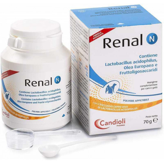 Candioli (Кандиоли) Renal N - Средство Ренал Н для лечения взрослых собак и котов при почечной недостаточности Candioli (Кандиоли) Renal N - Средство Ренал Н для лечения взрослых собак и котов при почечной недостаточности