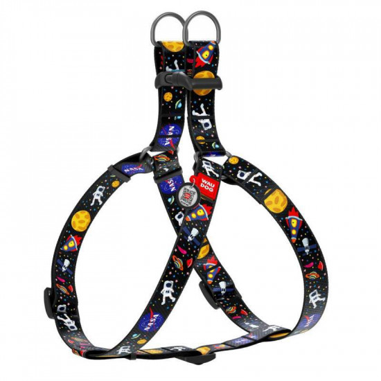 Collar (Коллар) WAUDOG Nylon - Шлей для собак анатомічний з малюнком Collar (Коллар) WAUDOG Nylon - Шлей для собак анатомічний з малюнком