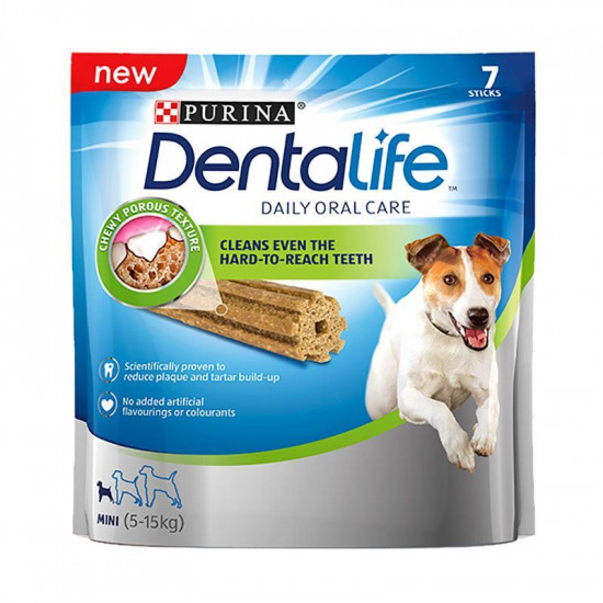 DentaLife (ДентаЛайф) Small – Ласощі з м'ясом для підтримки здоров'я ротової порожнини у собак малих порід DentaLife (ДентаЛайф) Small – Ласощі з м'ясом для підтримки здоров'я ротової порожнини у собак малих порід