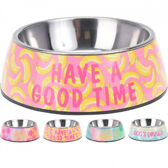 Koopman (Купмен) Dogs Collection Bowl - Миска из нержавеющей стали для собак с нескользящим дном Koopman (Купмен) Dogs Collection Bowl - Миска из нержавеющей стали для собак с нескользящим дном