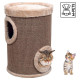 M-Pets (M-Pets) Ararat Cat Tree – A claw sharpener lodge with a plank bed Ararat for cats M-Pets (M-Pets) Ararat Cat Tree – A claw sharpener lodge with a plank bed Ararat for cats