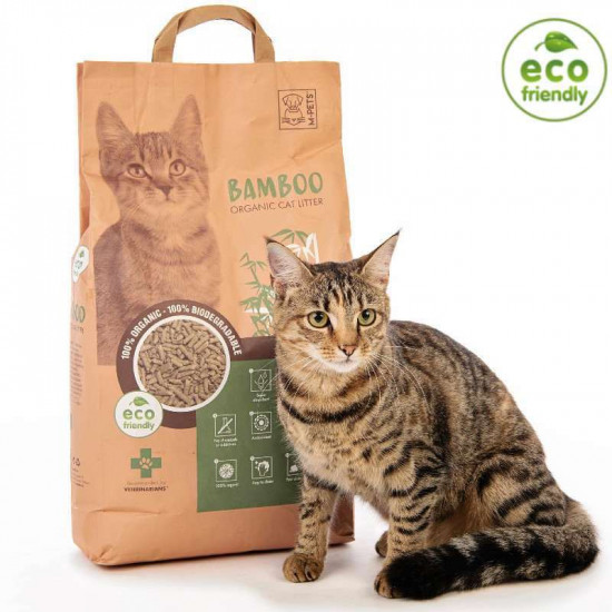 M-Pets (M-Pets) Bamboo Cat Litte - Organic bamboo cat litter M-Pets (M-Pets) Bamboo Cat Litte - Organic bamboo cat litter