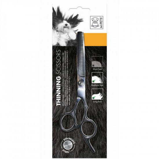 M-Pets (М-Петс) Grooming Steel Thinning Scissor - Ножницы филировочные, металлические для стрижки собак M-Pets (М-Петс) Grooming Steel Thinning Scissor - Ножницы филировочные, металлические для стрижки собак