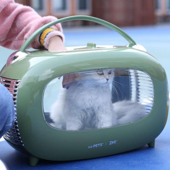 M-Pets (М-Петс) Sixties Classic Pet Carrier – Перенесення Класичні 60-ті для котів і собак дрібних порід M-Pets (М-Петс) Sixties Classic Pet Carrier – Перенесення Класичні 60-ті для котів і собак дрібних порід
