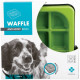 M-Pets (M-Pets) Waffle Slow Feed Bowl - The bowl which isn't sliding for slow feeding of dogs M-Pets (M-Pets) Waffle Slow Feed Bowl - The bowl which isn't sliding for slow feeding of dogs