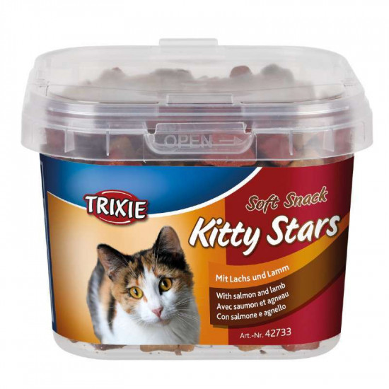 Trixie (Трикси) Soft Snack Kitty Stars - Лакомство для котов со вкусом ягненка и лосося Trixie (Трикси) Soft Snack Kitty Stars - Лакомство для котов со вкусом ягненка и лосося