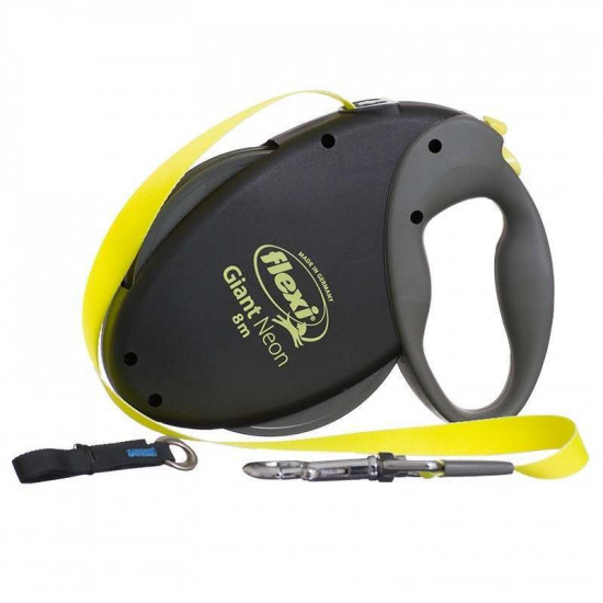 Flexi Giant XL - A lead roulette for large and huge breeds of dog, neon (8 m, more than 50 kg) Flexi Giant XL - A lead roulette for large and huge breeds of dog, neon (8 m, more than 50 kg)