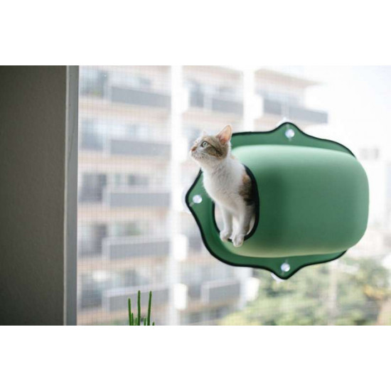 K&H (Kay And Ash) EZ Mount Window Pod - The sleeping place lodge on a window for cats K&H (Kay And Ash) EZ Mount Window Pod - The sleeping place lodge on a window for cats