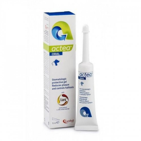 Actea Oral (Aktia Shouted) by Candioli is Gel for treatment of gums for dogs and cats Actea Oral (Aktia Shouted) by Candioli is Gel for treatment of gums for dogs and cats
