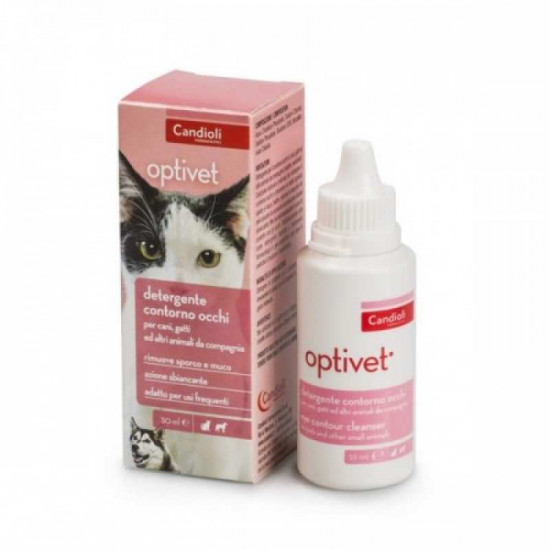 Optivet (Оптівет) by Candioli - Лосьйон для догляду за очима котів і собак Optivet (Оптівет) by Candioli - Лосьйон для догляду за очима котів і собак
