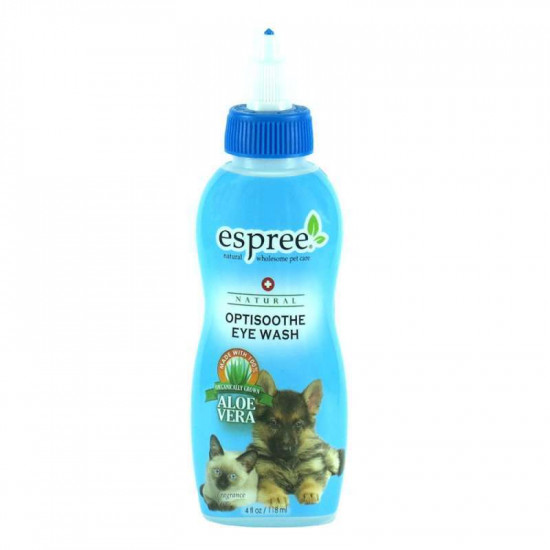Espree (Еспрі) Optisoothe Eye Wash - Пом'якшувальний миючий засіб та ополіскувач для очей з алое для собак та котів Espree (Еспрі) Optisoothe Eye Wash - Пом'якшувальний миючий засіб та ополіскувач для очей з алое для собак та котів