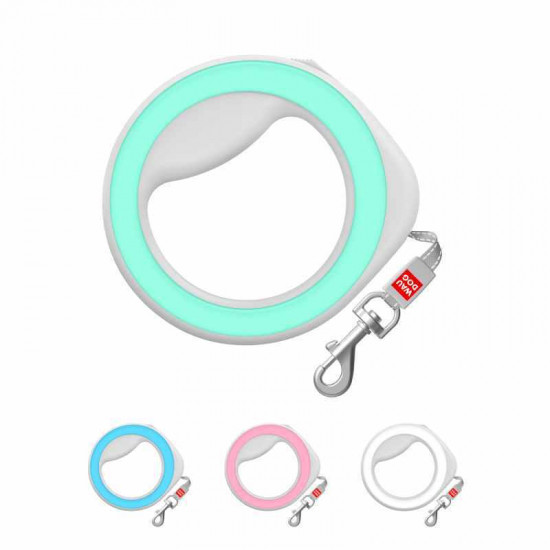 Collar WAUDOG - A round lead roulette for dogs, a tape (2.9 m, up to 40 kg) Collar WAUDOG - A round lead roulette for dogs, a tape (2.9 m, up to 40 kg)