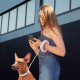 Collar WAUDOG - A round lead roulette for dogs, a tape (2.9 m, up to 40 kg) Collar WAUDOG - A round lead roulette for dogs, a tape (2.9 m, up to 40 kg)