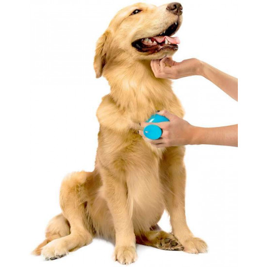 Dexas (Дексас) StressBuster - Массажная щётка для ухода за шерстью собак Dexas (Дексас) StressBuster - Массажная щётка для ухода за шерстью собак