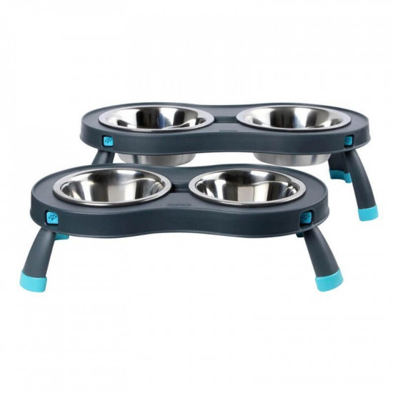 Dexas Stainless Steel Replacement Bowls - Misk replaceable (spare) metal for model on a folding support Dexas Stainless Steel Replacement Bowls - Misk replaceable (spare) metal for model on a folding support