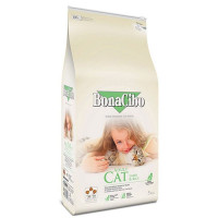 BonaCibo Adult Cat Lamb&Rice - A dry feed with meat of a lamb and rice for adult cats of all breeds with sensitive digestion