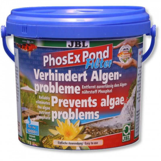 JBL (GBL) PhosEx Pond Filter - Filler for elimination of phosphates from pond water JBL (GBL) PhosEx Pond Filter - Filler for elimination of phosphates from pond water