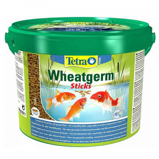 Tetra (Тетра) Pond Wheatgerm Sticks - Корм у вигляді паличок для харчування ставкових риб в умовах низьких температур восени та навесні Tetra (Тетра) Pond Wheatgerm Sticks - Корм у вигляді паличок для харчування ставкових риб в умовах низьких температур восени та навесні