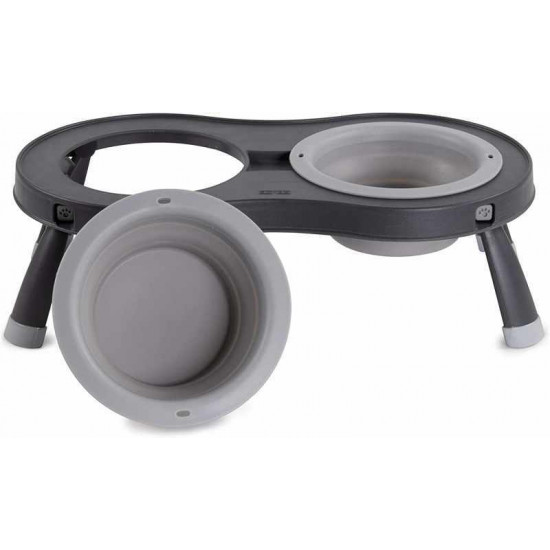 Dexas (Дексас) Double Elevated Feeder - Двойная миска на складной подставке для собак и кошек Dexas (Дексас) Double Elevated Feeder - Двойная миска на складной подставке для собак и кошек