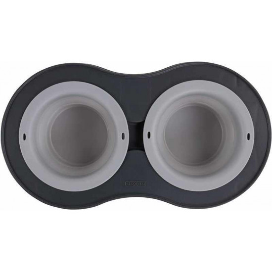 Dexas (Дексас) Double Elevated Feeder - Двойная миска на складной подставке для собак и кошек Dexas (Дексас) Double Elevated Feeder - Двойная миска на складной подставке для собак и кошек