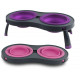 Dexas (Дексас) Double Elevated Feeder - Двойная миска на складной подставке для собак и кошек Dexas (Дексас) Double Elevated Feeder - Двойная миска на складной подставке для собак и кошек