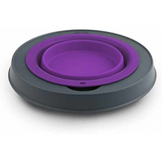 Dexas Single Elevated Feeder - An unary bowl on a folding support for dogs and cats Dexas Single Elevated Feeder - An unary bowl on a folding support for dogs and cats