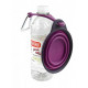 Dexas (Дексас) Travel Cup with Bottle Holder & Carabiner - Миска складная для путешествий для котов и собак Dexas (Дексас) Travel Cup with Bottle Holder & Carabiner - Миска складная для путешествий для котов и собак
