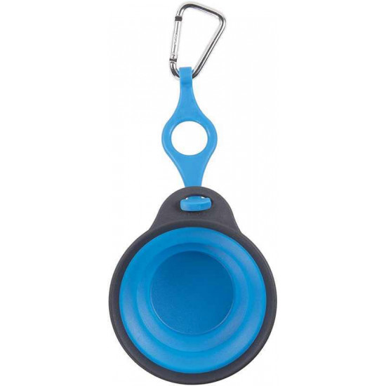 Dexas (Дексас) Travel Cup with Bottle Holder & Carabiner - Миска складная для путешествий для котов и собак Dexas (Дексас) Travel Cup with Bottle Holder & Carabiner - Миска складная для путешествий для котов и собак