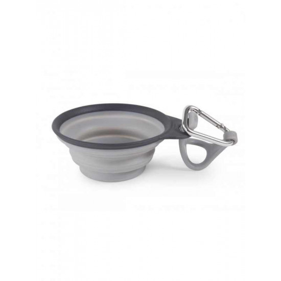 Dexas (Дексас) Travel Cup with Bottle Holder & Carabiner - Миска складная для путешествий для котов и собак Dexas (Дексас) Travel Cup with Bottle Holder & Carabiner - Миска складная для путешествий для котов и собак