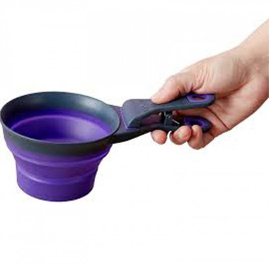 Dexas (Дексас) Collapsible KlipScoop - Мерный стакан складной на клипсе для собак и кошек Dexas (Дексас) Collapsible KlipScoop - Мерный стакан складной на клипсе для собак и кошек