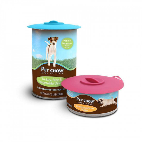 Dexas Flexible Suction Lid - A cover flexible tight for dog and cat's canned food Dexas Flexible Suction Lid - A cover flexible tight for dog and cat's canned food
