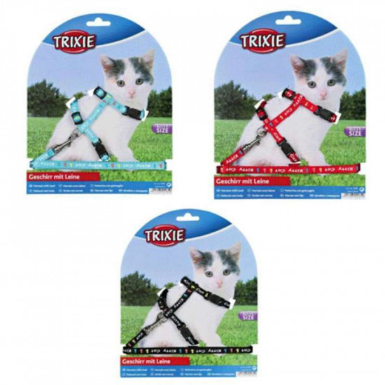 Trixie Kitty Cat - A breast-band with a lead for kittens, with the drawing Trixie Kitty Cat - A breast-band with a lead for kittens, with the drawing