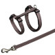 Trixie Softline Elegance - A breast-band with a lead for cats Trixie Softline Elegance - A breast-band with a lead for cats