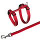 Trixie Softline Elegance - A breast-band with a lead for cats Trixie Softline Elegance - A breast-band with a lead for cats