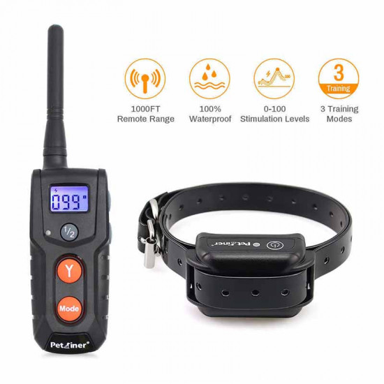 Petrainer PET916-2 - Elektroosheynik for two dogs Petrainer PET916-2 - Elektroosheynik for two dogs