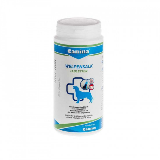 Canina Welpenkalk (Kanin) - Velpenkalk in tablets for puppies Canina Welpenkalk (Kanin) - Velpenkalk in tablets for puppies