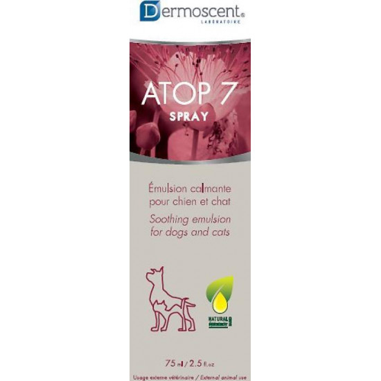 Dermoscent (Дермосент) ATOP 7 Spray+ - Успокаивающая эмульсия Dermoscent (Дермосент) ATOP 7 Spray+ - Успокаивающая эмульсия