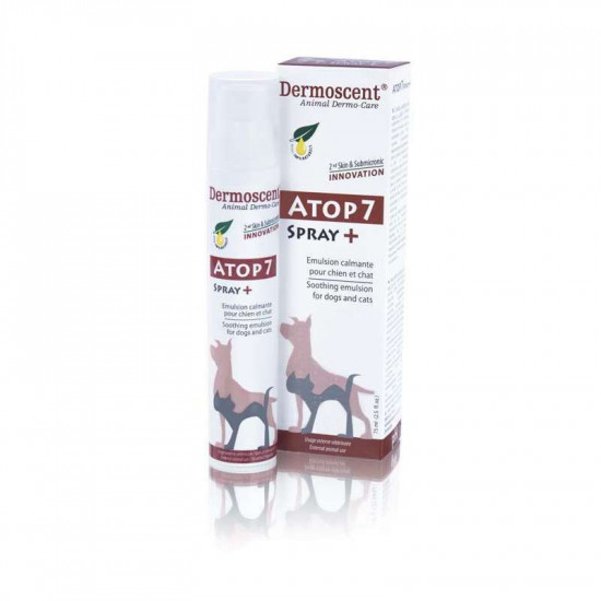 Dermoscent (Дермосент) ATOP 7 Spray+ - Успокаивающая эмульсия Dermoscent (Дермосент) ATOP 7 Spray+ - Успокаивающая эмульсия