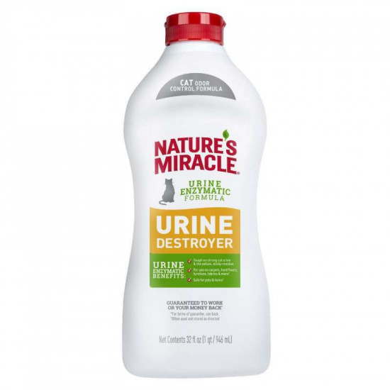 Nature's Miracle (Нейчерс Миракл) Urine Destroyer - Уничтожитель пятен и запахов мочи кошек Nature's Miracle (Нейчерс Миракл) Urine Destroyer - Уничтожитель пятен и запахов мочи кошек