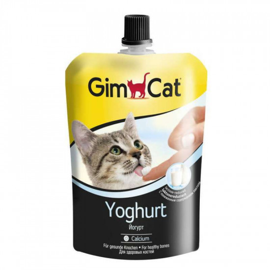 GimСat (ДжимКэт) Yoghurt - Лакомство - йогурт для кошек GimСat (ДжимКэт) Yoghurt - Лакомство - йогурт для кошек