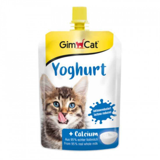 GimСat (ДжимКэт) Yoghurt - Лакомство - йогурт для кошек GimСat (ДжимКэт) Yoghurt - Лакомство - йогурт для кошек