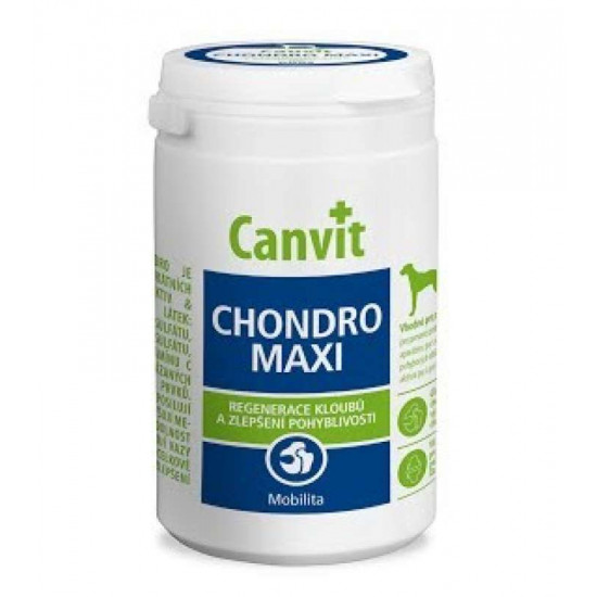 Canvit Chondro Maxi - Complex additive for strengthening of bones, joints and sinews of dogs weighing more than 25 kg Canvit Chondro Maxi - Complex additive for strengthening of bones, joints and sinews of dogs weighing more than 25 kg